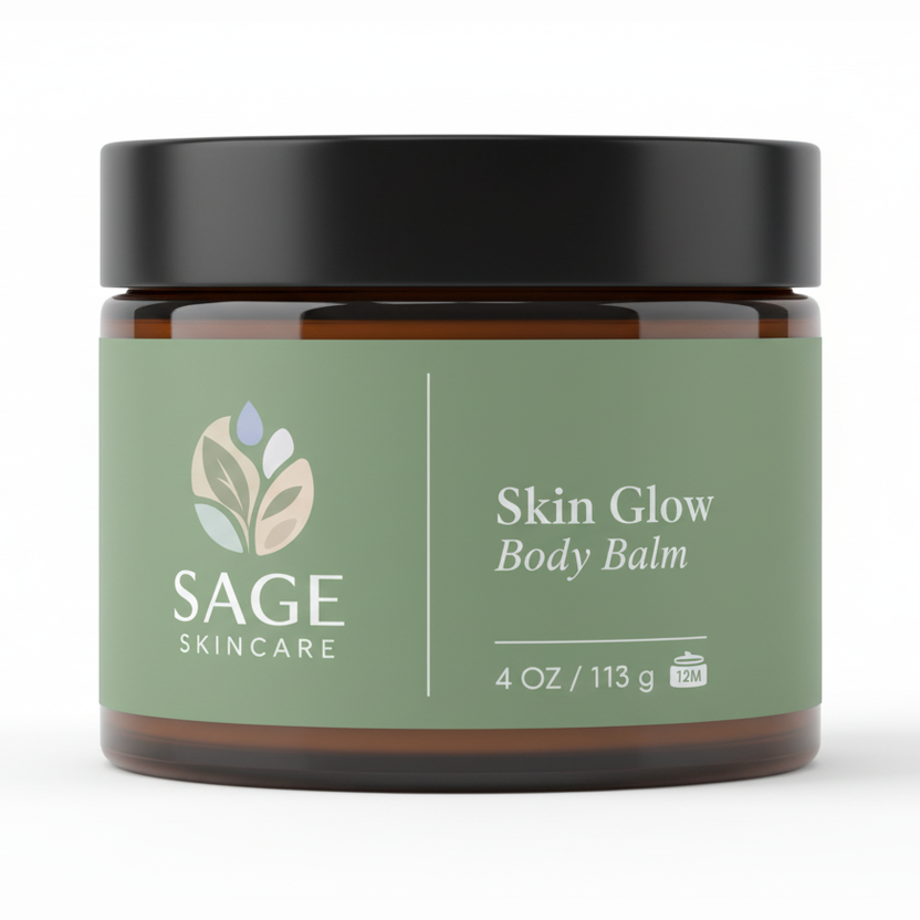 skin glow 4oz body balm