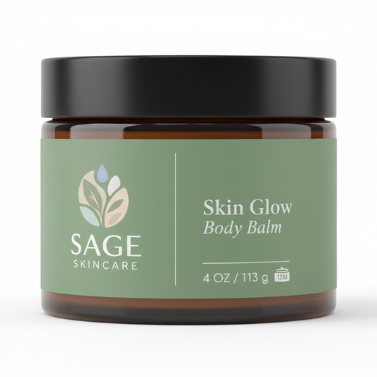 skin glow 4oz body balm