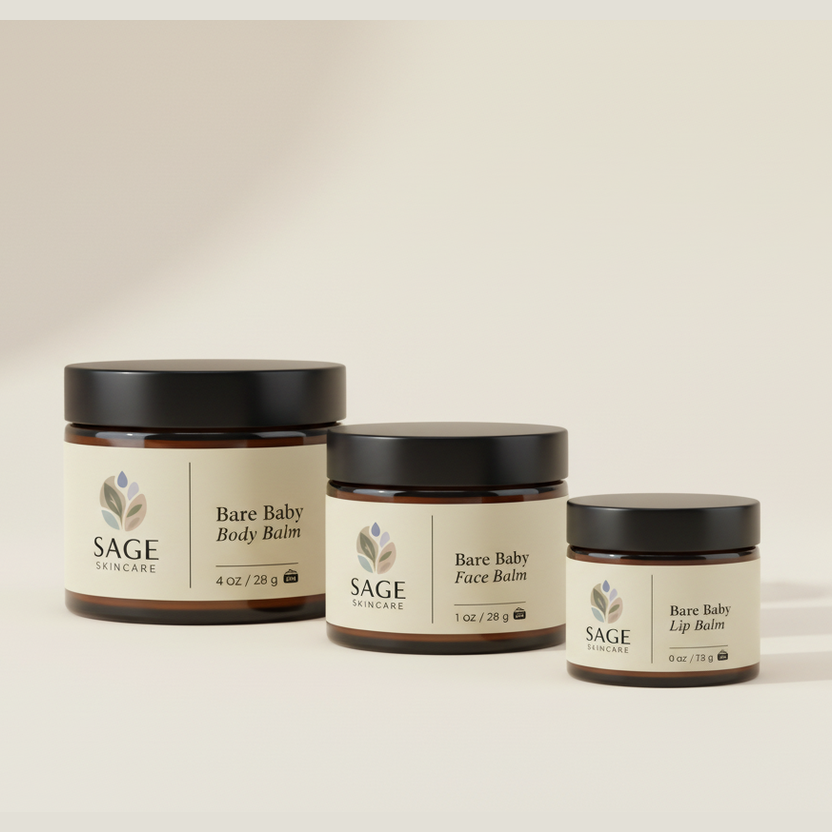 Bare Baby Complete Care Set